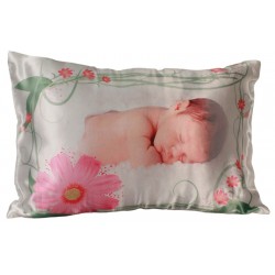 Pillow 12"x18" Poly-Satin Personalized