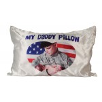 Pillow 12"x18" Poly-Satin Personalized
