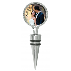 Wine Stopper Round Personalized