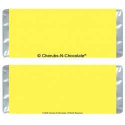 Candy Wrapper - Yellow Blank