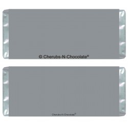 Candy Wrapper - Silver Blank