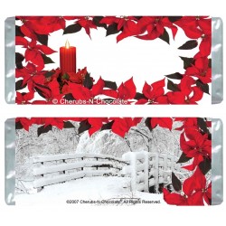 Candy Wrapper -Poinsettas
