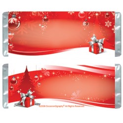 Candy Wrapper - Red Holiday