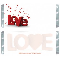 Candy Wrapper - Hearts of Love